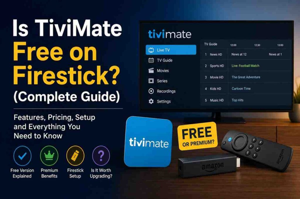 Is TiviMate Free on Firestick? (Complete Guide)